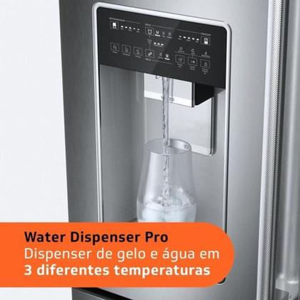 Imagem de Geladeira Brastemp Gourmand Frost Free 515L Inox 110V