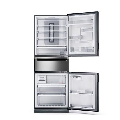 Imagem de Geladeira Brastemp Inverse 3 Frost Free 419 Litros com Freeze Control Pro Bry59ck Inox