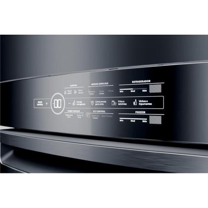 Imagem de Geladeira Brastemp Inverse 3 Frost Free 419 Litros Cor Inox com Freeze Control Pro - BRY59CK