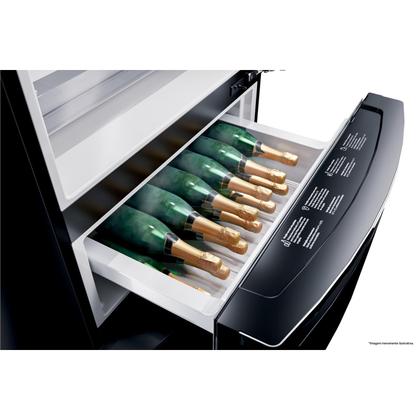 Imagem de Geladeira Brastemp Inverse 3 Frost Free 419 Litros Cor Inox com Freeze Control Pro - BRY59CK