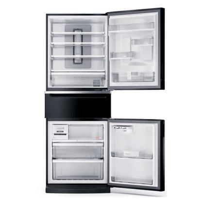 Imagem de Geladeira Brastemp Inverse 3 Frost Free 419 Litros Cor Preta com Freeze Control Pro - BRY59CE