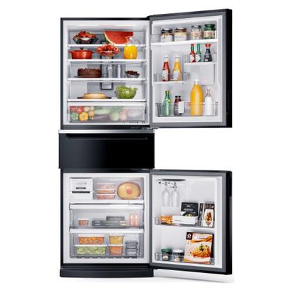 Imagem de Geladeira Brastemp Inverse 3 Frost Free 419 Litros Cor Preta com Freeze Control Pro - BRY59CE