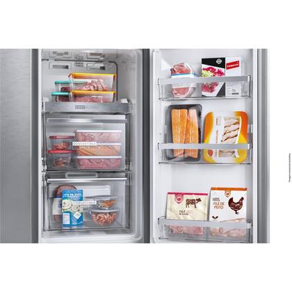 Imagem de Geladeira Brastemp Inverse 4 Frost Free 543 Litros Cor Inox com Convertible Space - BRO90AK