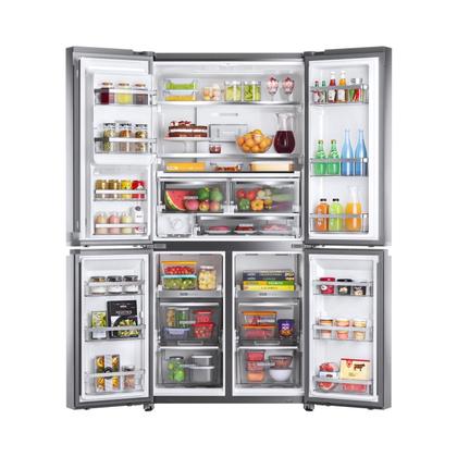 Imagem de Geladeira Brastemp Inverse 4 Frost Free 543 Litros Cor Inox com Convertible Space - BRO90AK