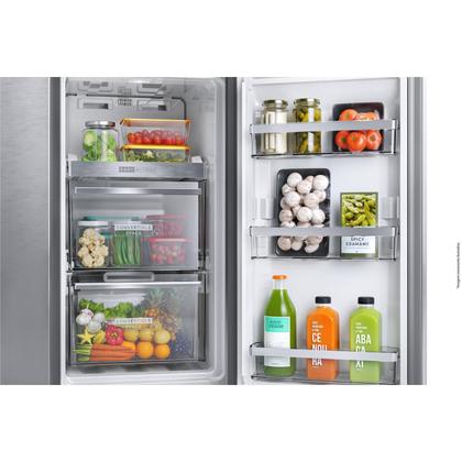Imagem de Geladeira Brastemp Inverse 4 Frost Free 543 Litros Cor Inox com Convertible Space - BRO90AK