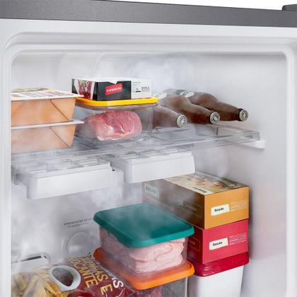 Imagem de Geladeira BRM46MK Frost Free Duplex 385 Litros Brastemp Inox 110V
