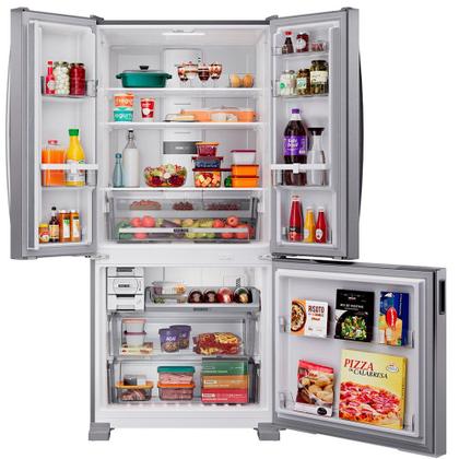 Imagem de Geladeira BRO85MK 554 Litros Frost Free French Door Brastemp