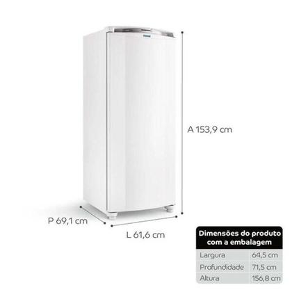 Imagem de Geladeira Consul Frost Free 300 Litros Branca Com Freezer Crb36ab 220v