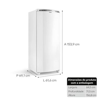 Geladeira Consul Frost Free 300 litros Branca com Freezer Supercapacidade CRB36AB 127V Imagem de Geladeira Consul Frost Free 300 litros Branca com Freezer Supercapacidade CRB36AB 127V