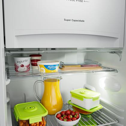 Imagem de Geladeira Consul Frost Free 300 Litros Branca com Freezer Supercapacidade - CRB36AB