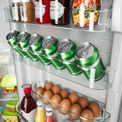 Imagem de Geladeira Consul Frost Free 342 Litros Cor Inox com Gavetão Hortifruti - CRB39AK