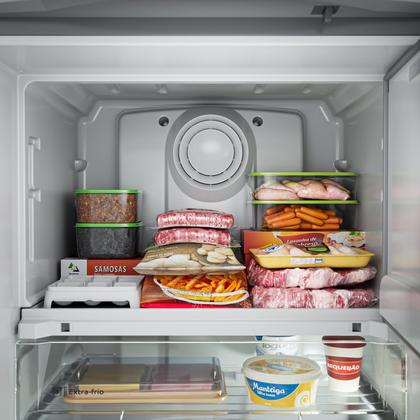 Imagem de Geladeira Consul Frost Free 342 Litros Cor Inox com Gavetão Hortifruti - CRB39AK