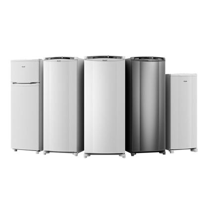 Imagem de Geladeira Consul Frost Free 342 Litros Cor Inox com Gavetão Hortifruti - CRB39AK