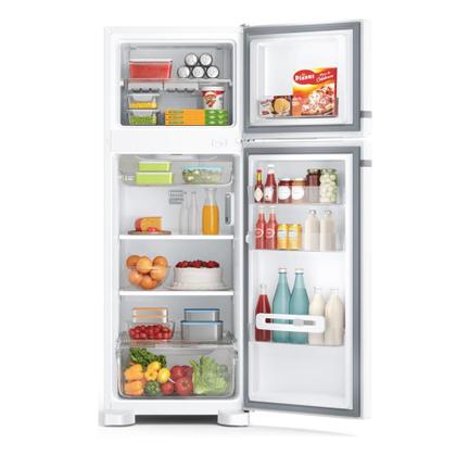 Imagem de Geladeira Consul Frost Free Duplex 340 litros Branca com Prateleiras Altura Flex CRM39AB 127V