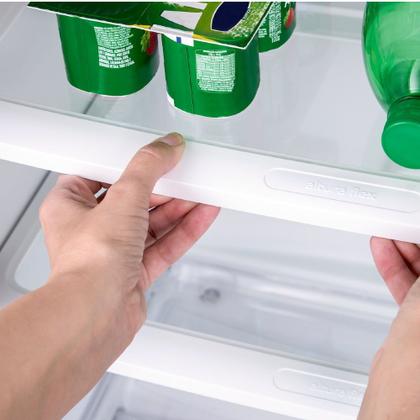 Geladeira Consul Frost Free Duplex 340 litros com Prateleiras Altura Flex cor inox - CRM39AK Imagem de Geladeira Consul Frost Free Duplex 340 litros com Prateleiras Altura Flex cor inox - CRM39AK