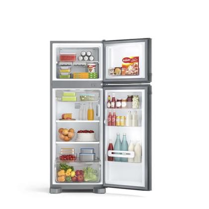 Geladeira Consul Frost Free Duplex 340 litros Evox com Prateleiras Altura Flex CRM39AK -220V Imagem de Geladeira Consul Frost Free Duplex 340 litros Evox com Prateleiras Altura Flex CRM39AK -220V