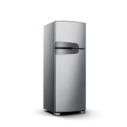 Geladeira Consul Frost Free Duplex 340 litros Evox com Prateleiras Altura Flex CRM39AK -220V Imagem de Geladeira Consul Frost Free Duplex 340 litros Evox com Prateleiras Altura Flex CRM39AK -220V
