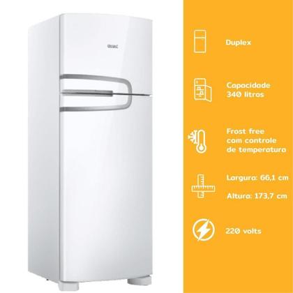 Imagem de Geladeira Consul Frost Free Duplex 340L Flex CRM39AB 127V