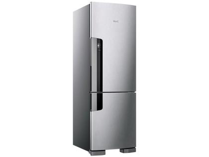 Geladeira Consul Frost Free Duplex 397L Evox - com Freezer 220V CRE44AK Imagem de Geladeira Consul Frost Free Duplex 397L Evox