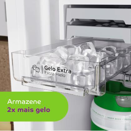 Imagem de Geladeira Consul Frost Free Duplex com Espaço Flex e Painel Eletrônico Externo 451 litros cor Branca - CRM56FB