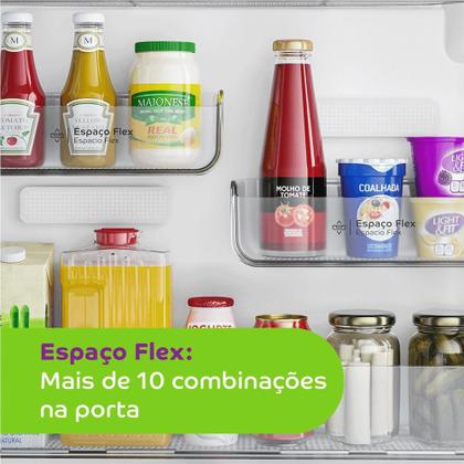 Geladeira Consul Frost Free Duplex com Espaço Flex e Painel Eletrônico Externo 451 litros cor Branca - CRM56FB Imagem de Geladeira Consul Frost Free Duplex com Espaço Flex e Painel Eletrônico Externo 451 litros cor Branca - CRM56FB