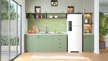 Imagem de Geladeira Consul Frost Free Duplex com Espaço Flex e Painel Eletrônico Externo 451 litros cor Branca - CRM56FB