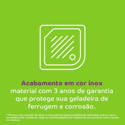 Imagem de Geladeira Consul Frost Free Duplex com Espaço Flex e Painel Eletrônico Externo 451 litros cor Branca - CRM56FB