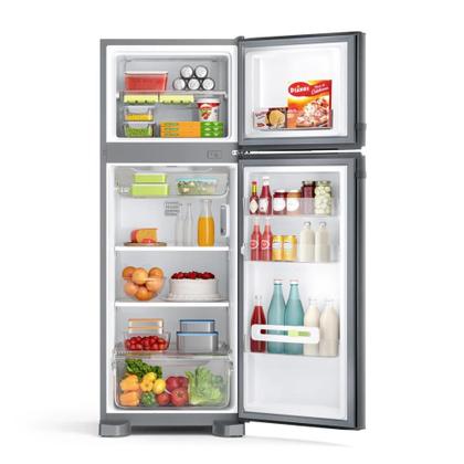 Geladeira Duplex Consul 340 Litros Frost Free Cor Inox CRM39AK - 110V Imagem de Geladeira Duplex Consul 340 Litros Frost Free Cor Inox CRM39AK - 110V