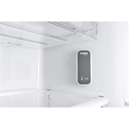 Geladeira Duplex Consul 340 Litros Frost Free Cor Inox CRM39AK - 110V Imagem de Geladeira Duplex Consul 340 Litros Frost Free Cor Inox CRM39AK - 110V