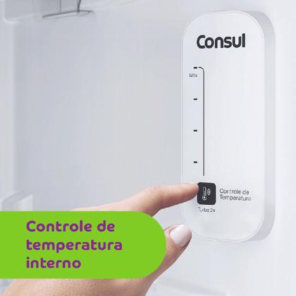 Imagem de Geladeira Duplex Consul Frost Free 410L Painel Eletrônico CRM50FB