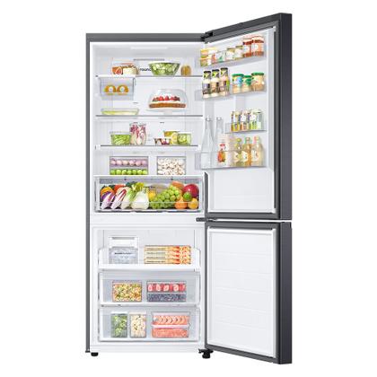 Imagem de Geladeira Duplex Inverse Evolution SmartThings Samsung RB50 Black Inox 462L