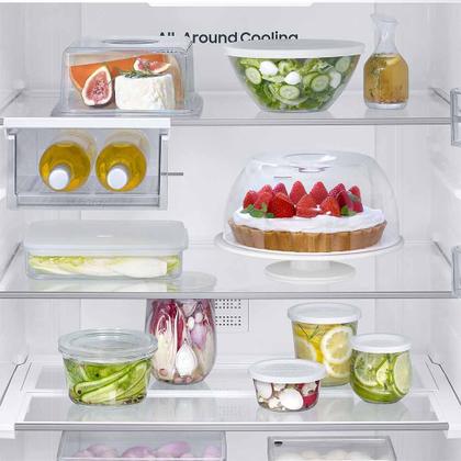 Imagem de Geladeira Duplex Inverse Evolution SmartThings Samsung RB50 Black Inox 462L