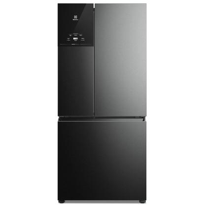 Imagem de Geladeira Electrolux 3 Portas 590 Litros, Frost Free, Inverse, Black Inox - IM8B