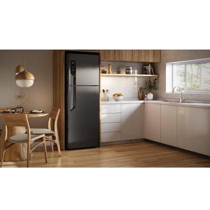 Imagem de Geladeira Electrolux 480 Litros Frost Free Duplex Com Autosense Efficient Black Inox TF71B 220V