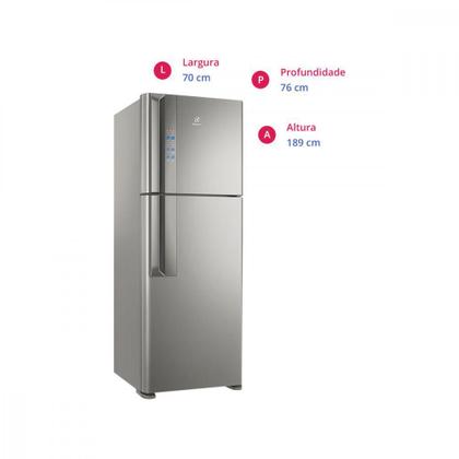 Geladeira Electrolux Automática Top Freezer 2 Portas DF56S 474
