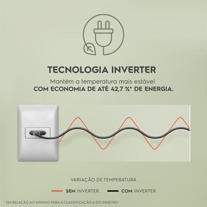 Imagem de Geladeira Electrolux Frost Free 2 Portas 435 Litros Inverter Side by Side