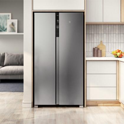 Imagem de Geladeira Electrolux Frost Free 2 Portas 435 Litros Inverter Side by Side