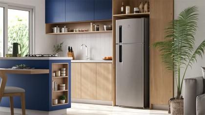 Imagem de Geladeira Electrolux Frost Free 320L Duplex Inox Look (TF38S)