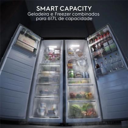 Imagem de Geladeira Electrolux Frost Free 355L Experience Com Autosense Twins Cor Inox (RTI4S)