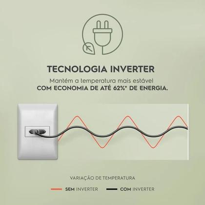 Imagem de Geladeira Electrolux Frost Free 355L Experience Com Autosense Twins Cor Inox (RTI4S)