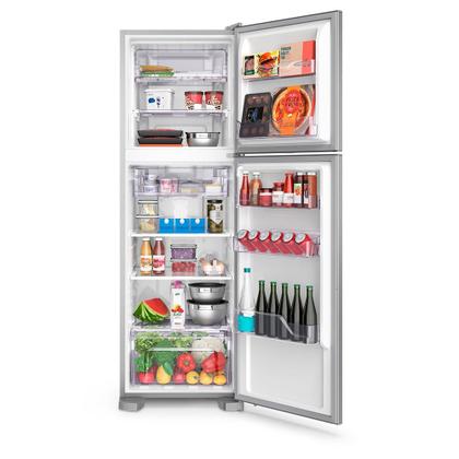 Geladeira Electrolux Frost Free 400L Efficient Turbo Freezer Duplex Inox Look (DFX44) Imagem de Geladeira Electrolux Frost Free 400L Efficient Turbo Freezer Duplex Inox Look (DFX44)