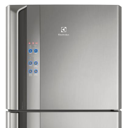 Geladeira Electrolux Frost Free 474L Duplex Cor Inox (DF56S