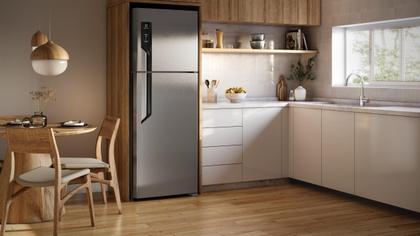Imagem de Geladeira Electrolux Frost Free com AutoSense 480L Efficient Duplex Inox Look (TF71S)