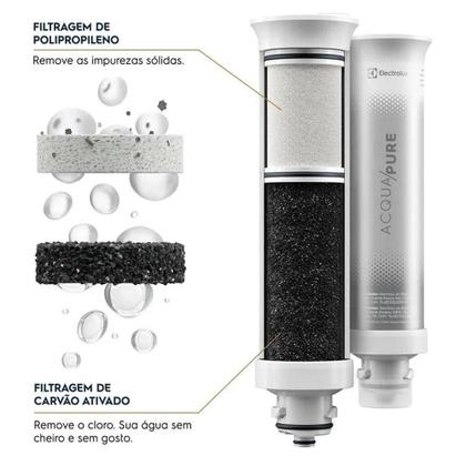 Imagem de Geladeira Electrolux Frost Free DFN41, 371 Litros, 220 Volts e Purificador de Água PE12G