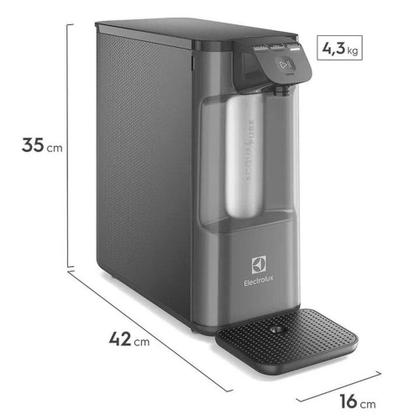 Imagem de Geladeira Electrolux Frost Free DFN41, 371 Litros, 220 Volts e Purificador de Água PE12G