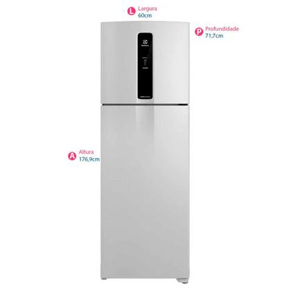 Imagem de Geladeira Electrolux Frost Free Duplex Efficient Com AutoSense 390L IF43