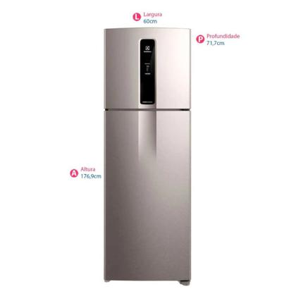Imagem de Geladeira Electrolux Frost Free Duplex Efficient com AutoSense Look 390L IF43S