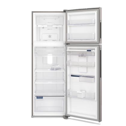 Imagem de Geladeira Electrolux Frost Free Inverter 389L Água na Porta AutoSense cor Inox Look (IW43S)