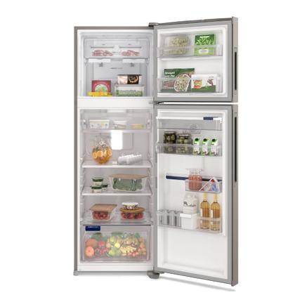 Imagem de Geladeira Electrolux Frost Free Inverter 389L Água na Porta AutoSense cor Inox Look (IW43S)