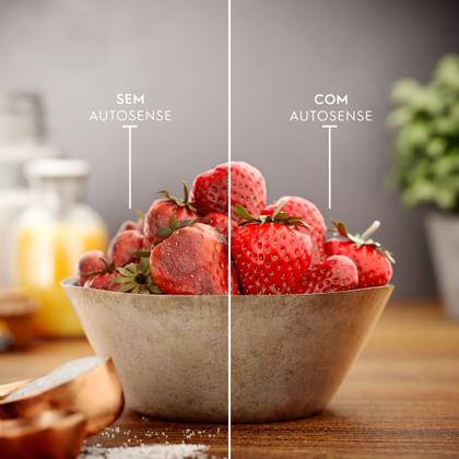 Imagem de Geladeira Electrolux Frost Free Inverter 410L Efficient com AutoSense Inox Look (IF46S)